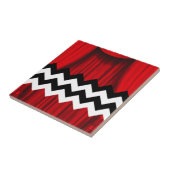 ブラックロッジシェブロン タイル (側面)