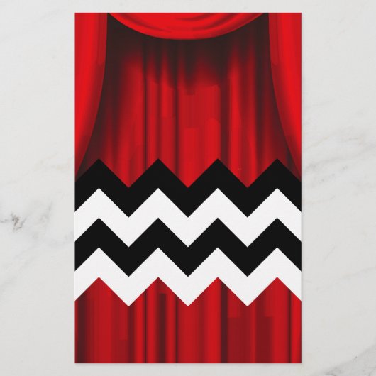 ブラックロッジシェブロン 便箋 (正面)