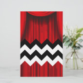 ブラックロッジシェブロン 便箋 (スタンド正面)