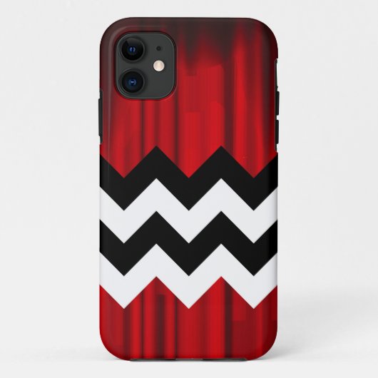 ブラックロッジシェブロン Case-Mate iPhoneケース (裏面)