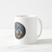 ブラックロットワイラー コーヒーマグカップ (正面右)