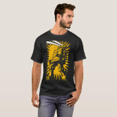 ブラックロボット Tシャツ (正面フル)