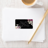 ブラックロマンチック開花フローラ牡丹 ラベル (インサイチュ)