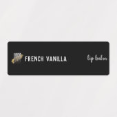 ブラックロモダンゴ口紅グロス製品 ラベル (デザイン1)