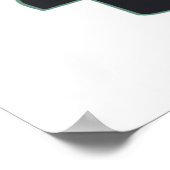 ブラックロンドンタクシー犬の運転 ポスター (角)