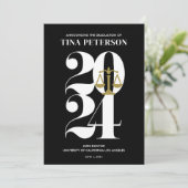 ブラックロースクール卒業発表 招待状 (スタンド正面)