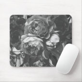 ブラックローズブーケ マウスパッド (マウス)