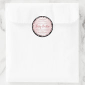 ブラックローズ ゴールドグリッター スターズ ボディバター ラベル (バッグ)