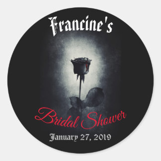 ブラックローズ ダーク ブライズシャワー ラウンドシール