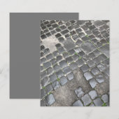 ブラックローマンコブレストーンスクラップブック紙 (正面/裏面)