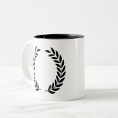 ブラックローレルリースクラシック勝利。 ツートーンマグカップ (正面左)