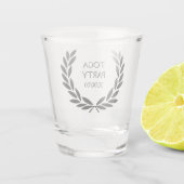 ブラックローレルリース ショットグラス (裏面)