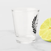 ブラックローレルリース ショットグラス (左)