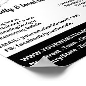 ブラックローンモーア、芝生サー気にビス ポスター (角)