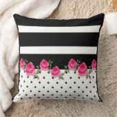 ブラックロ点々のあるージー綿装飾用クッション クッション (ブランケット)