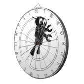 ブラックロ飛んでいるボット ダーツボード (正面右)