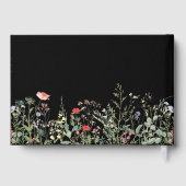 ブラックワイルドフラワー葬儀 ゲストブック (裏面)