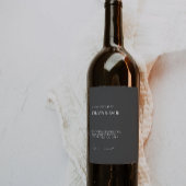 ブラックワインボトルラベルテンプレート ワインラベル