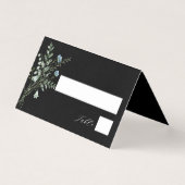 ブラックワエレガントルドフラワー結婚ズ座席表 (正面)