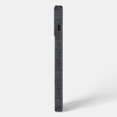 ブラックワニCOD.03 iPhoneケース (左側面)