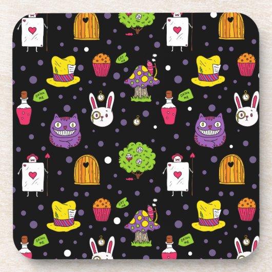 ブラックワンダーランド コースター (正面)