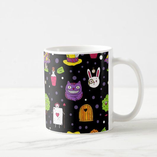 ブラックワンダーランド コーヒーマグカップ (右)