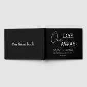 ブラックワンデイリハ遠くにーサルディナー結婚ズ ゲストブック (全面)