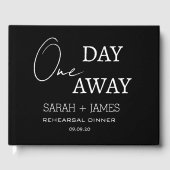 ブラックワンデイリハ遠くにーサルディナー結婚ズ ゲストブック (正面)