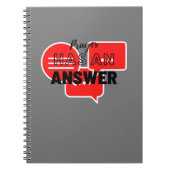 ブラックワードと聖書の聖なる書物、 経典 ノートブック (正面)