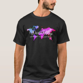 ブラックワールドトリップ グローブ 旅行代理店 Tシャツ