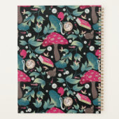 ブラックヴィンテージコテージコア プランナー手帳 (裏面)