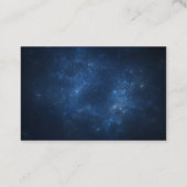 ブラックヴィンテージタトゥースタイルモスアート名刺 名刺 (裏面)