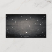 ブラックヴィンテージフェードスターズハロウィーン プレイスカード (裏面)