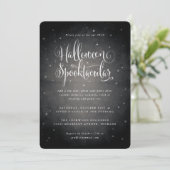 ブラックヴィンテージ熟成ハロウィンスプオクタキュラースター 招待状 (スタンド正面)