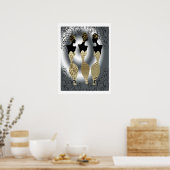 ブラックヴォーグ金ゴールド ポスター (キッチン)