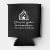 ブラック不動産会社カスタマイズリフォームエージェント 缶クーラー (正面)