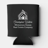 ブラック不動産会社カスタマイズリフォームエージェント 缶クーラー (裏面)