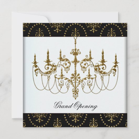 ブラック企業のビジネスグランドオープニングパーティー 招待状 (正面)