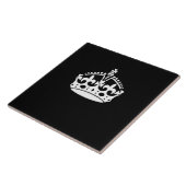 ブラック保デコールのCALM CROWN タイル (側面)