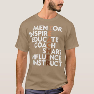 ブラック先生インスピレーションメラニンアフリカンアメリカン Tシャツ