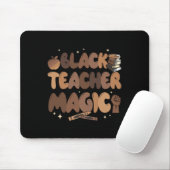 ブラック先生史魔法教育メラニンAfro マウスパッド (マウス)