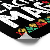 ブラック先生魔法スクーおもしろいルブラック先生 ポスター (角)