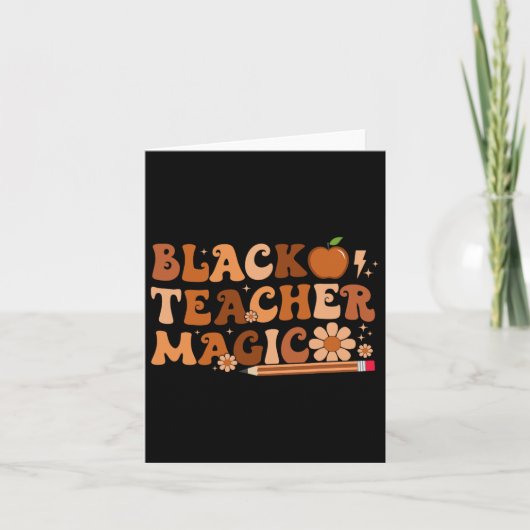 ブラック先生魔法教育者ブラック歴史月間 カード (正面)