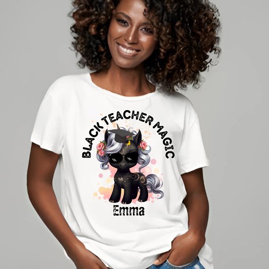 ブラック先生魔法 Tシャツ