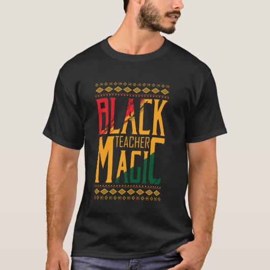 ブラック先生魔法 Tシャツ (正面)