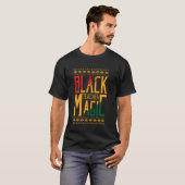 ブラック先生魔法 Tシャツ (正面フル)