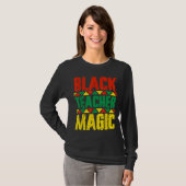 ブラック先生魔法 Tシャツ (正面フル)