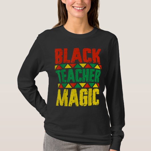 ブラック先生魔法 Tシャツ (正面)