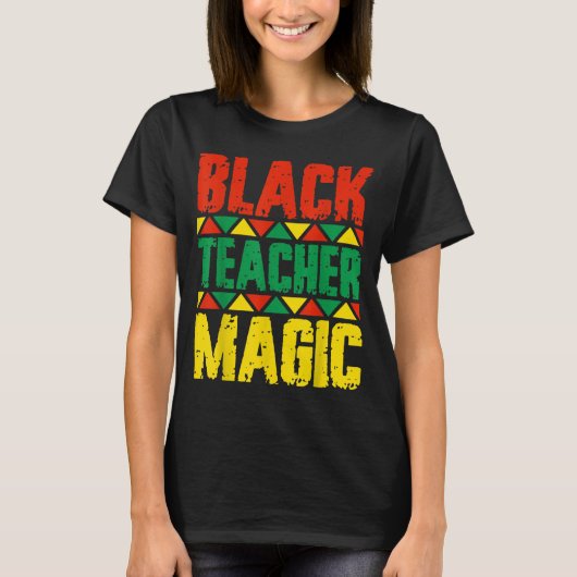 ブラック先生魔法 Tシャツ (正面)