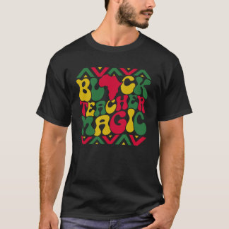 ブラック先生魔法Groovy先生ブラックヒストリM Tシャツ